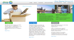 Desktop Screenshot of abraoshipping.com
